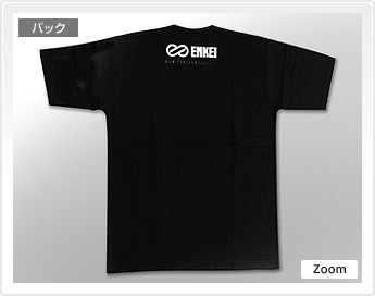 ENKEI オリジナルTシャツ(ブラック/4WHEELS)