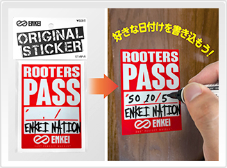 ENKEI ROOTERS STICKER ST-PR-R