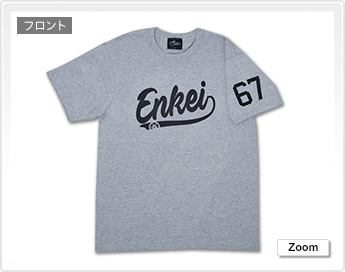 ENKEI オリジナルTシャツ(ベースボール:グレー)