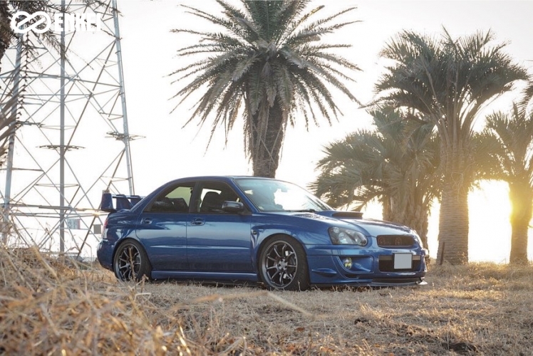 1/24 スバル インプレッサ メタリック ブルー 青 Subaru Impreza