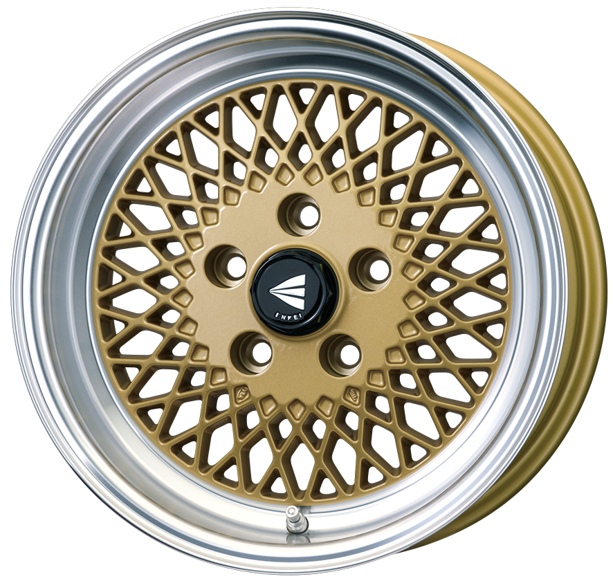Gold with Machined Lip : 15inch
