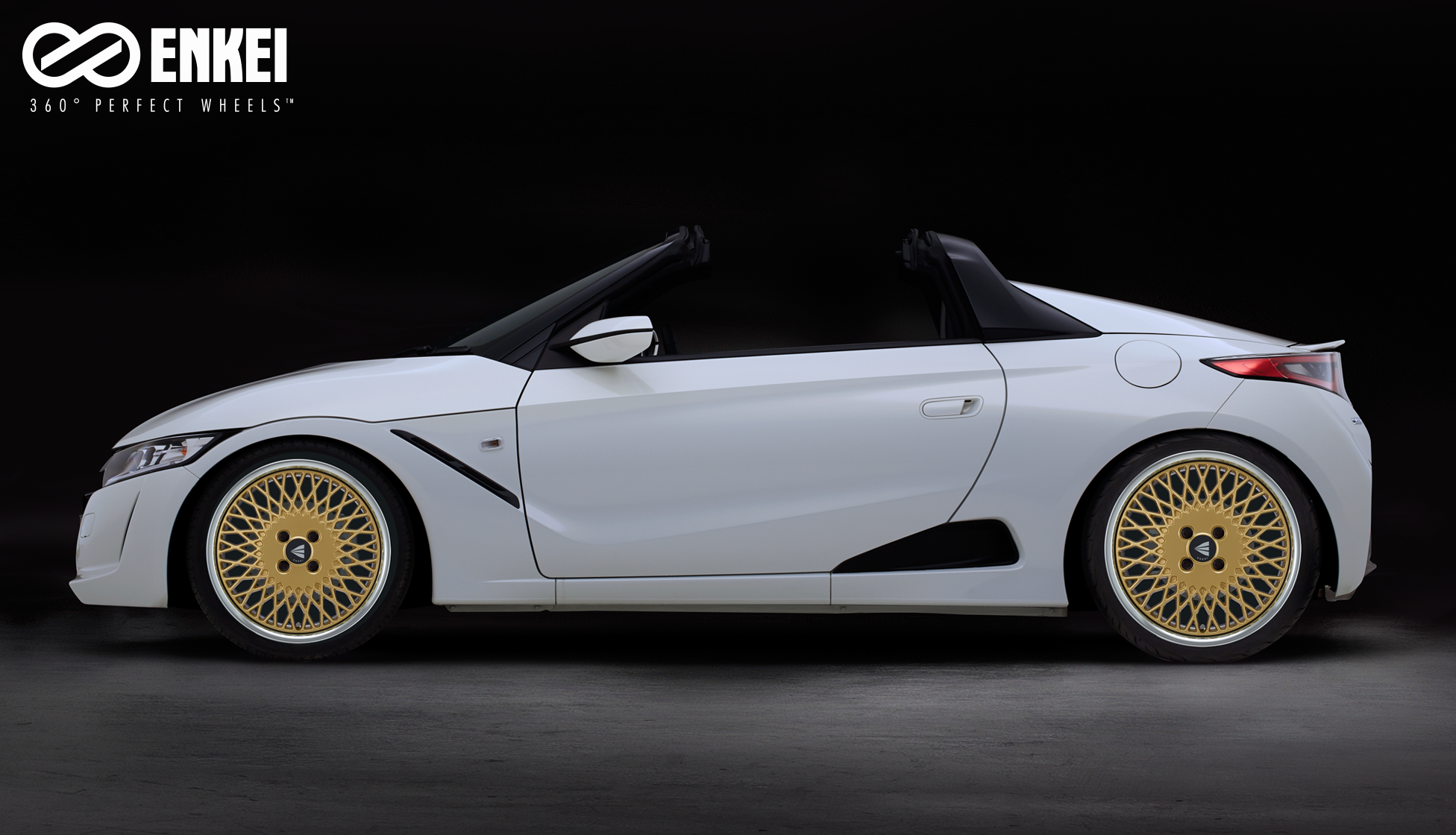 ENKEI/エンケイ MESH 4 Neo/Lo Disk (メッシュ4 ネオ) 17インチ 8.5J PCD:100 穴数:4 inset:20 ゴールド [ホイール1本]