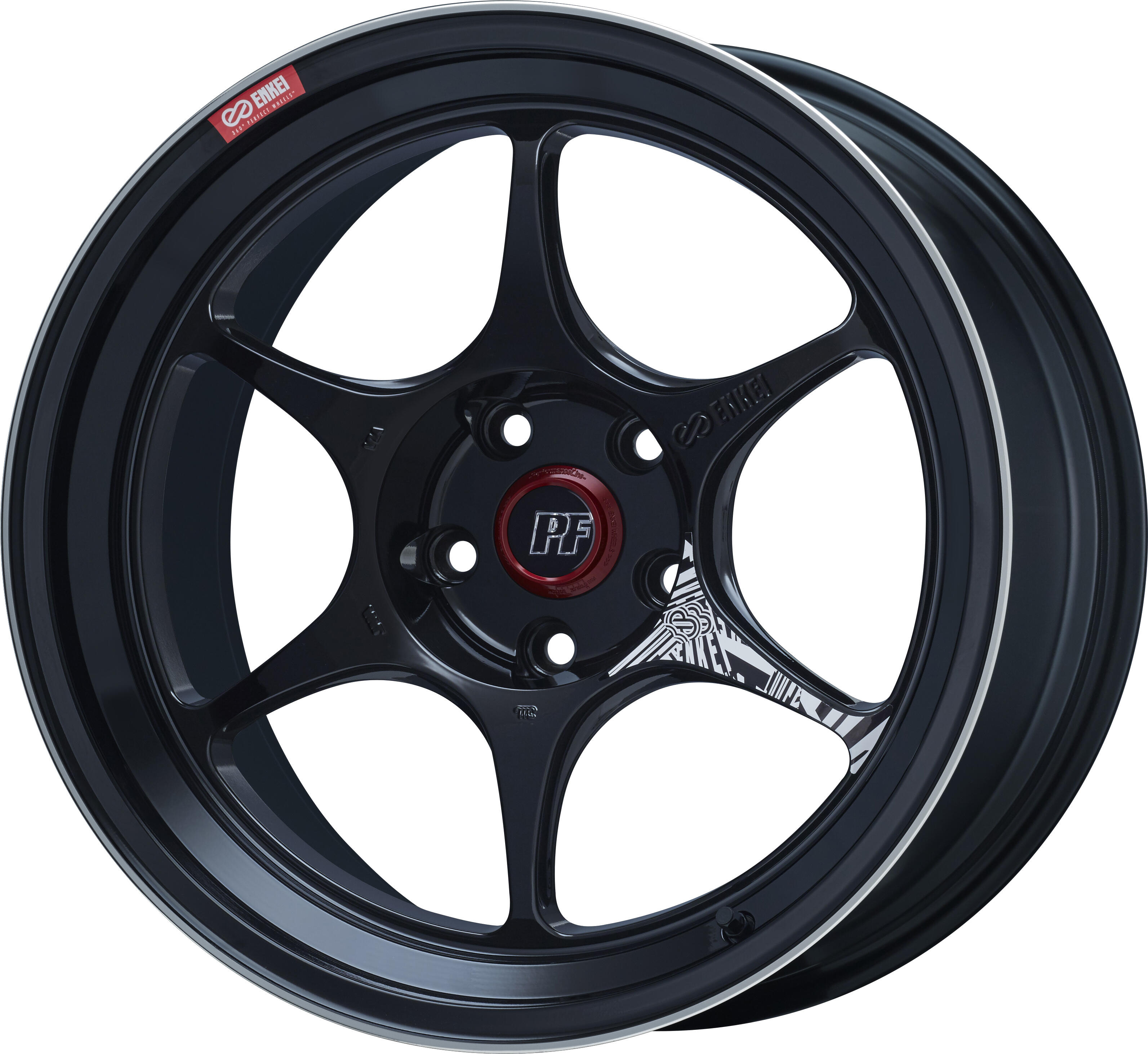 Machining Black : 18inch (Rear Face)