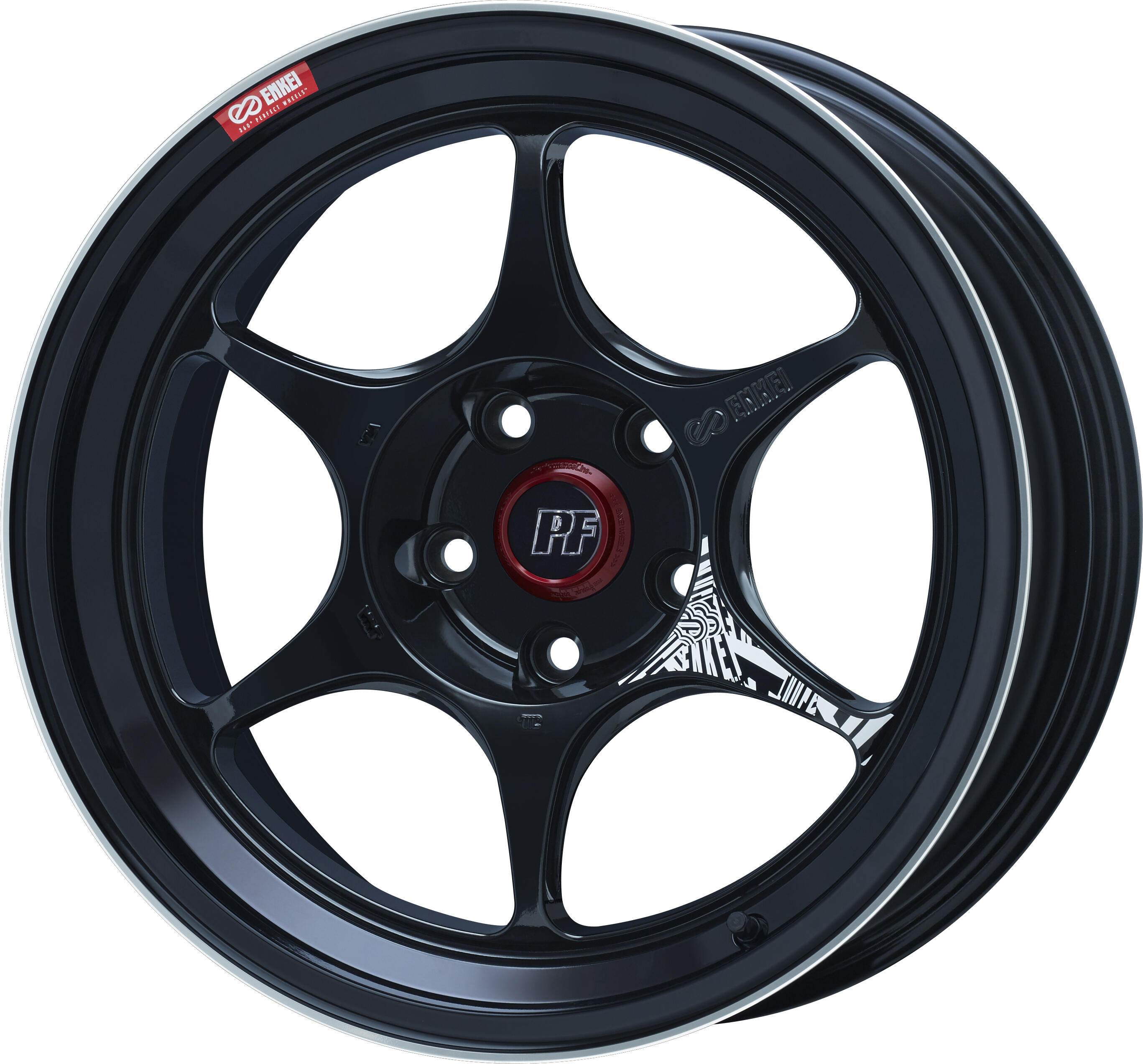 Machining Black : 17inch (Rear Face)