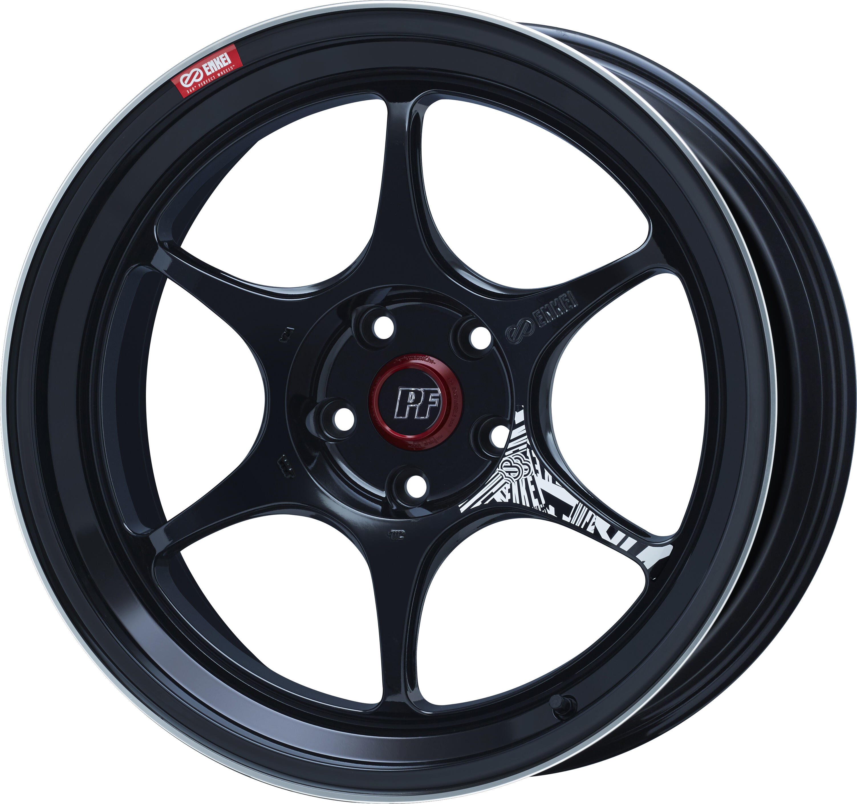 Machining Black : 19inch (Rear Face)