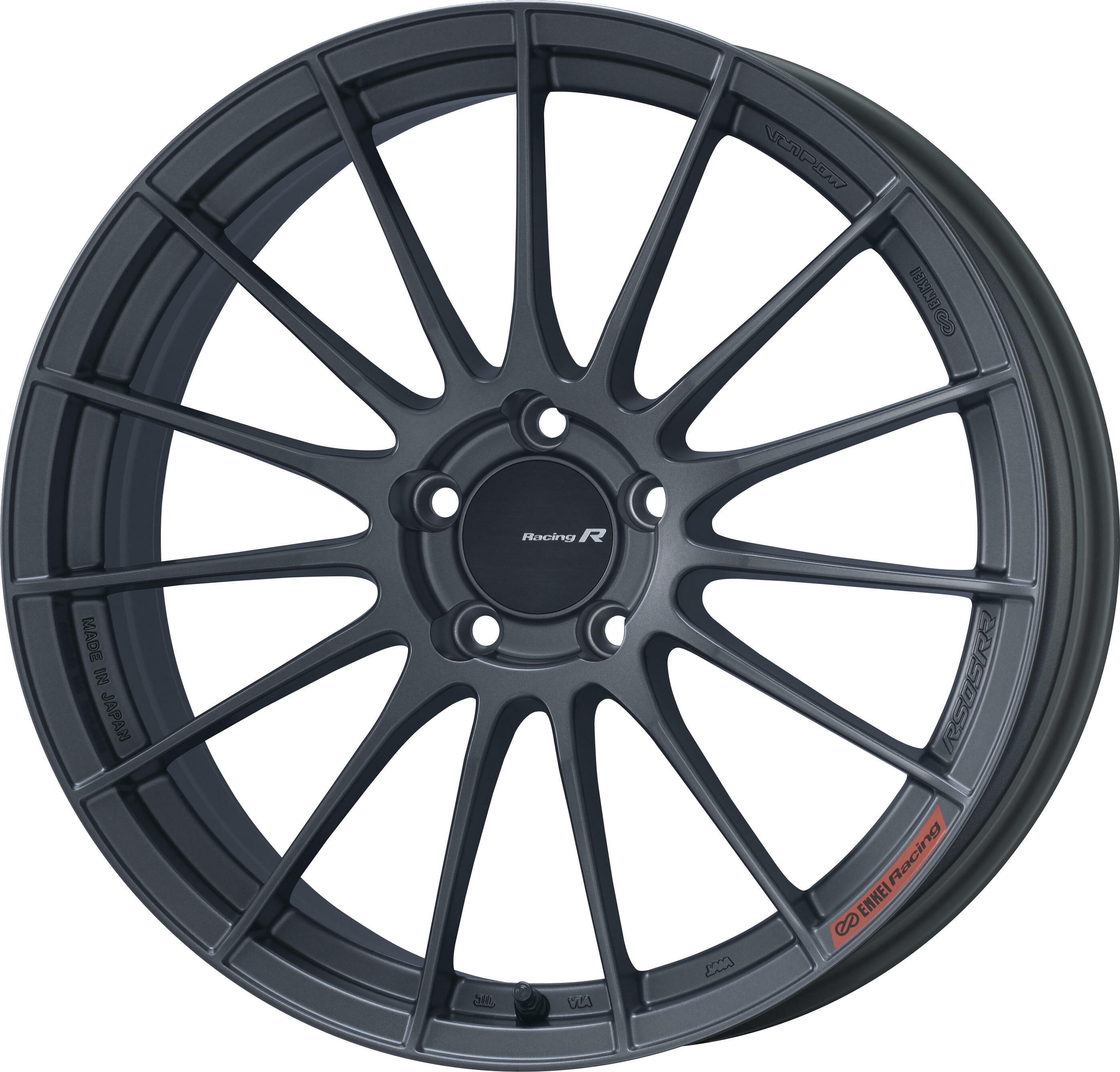 Matte Dark Gunmetallic : 19inch (Front Face)