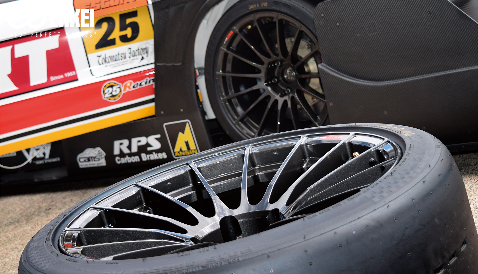 いたします ENKEI RS05RR 18×10.5J PCD114/5 +35 ボア径:75φ カラー