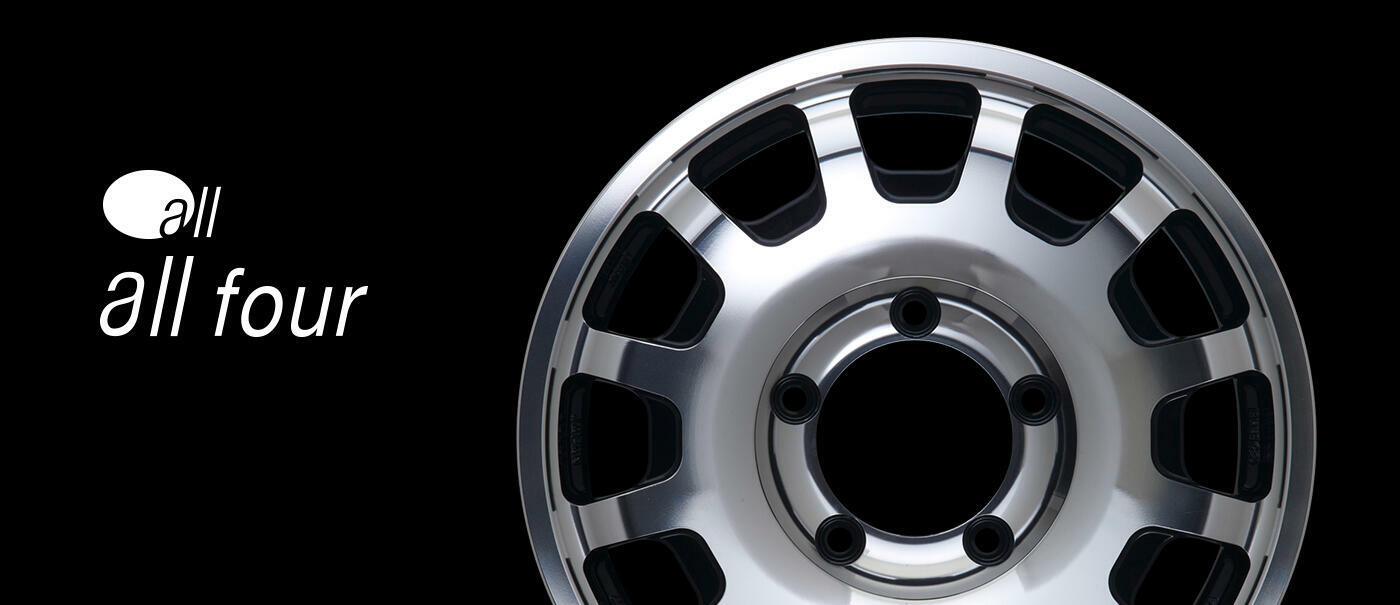 ジムニー用ホイール4本セット ENKEI all four PearlWhite ENKEI 